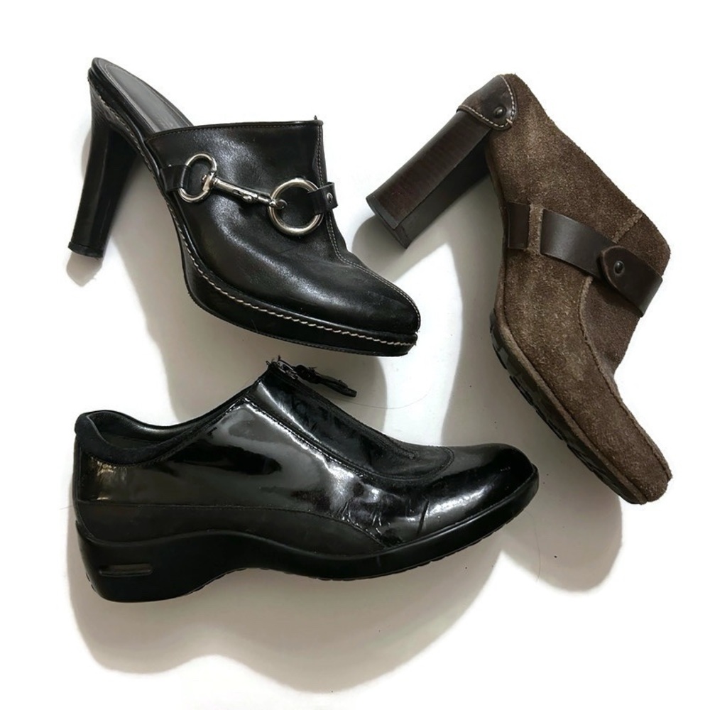 *Lot of 3* Cole Haan & Coach Mules